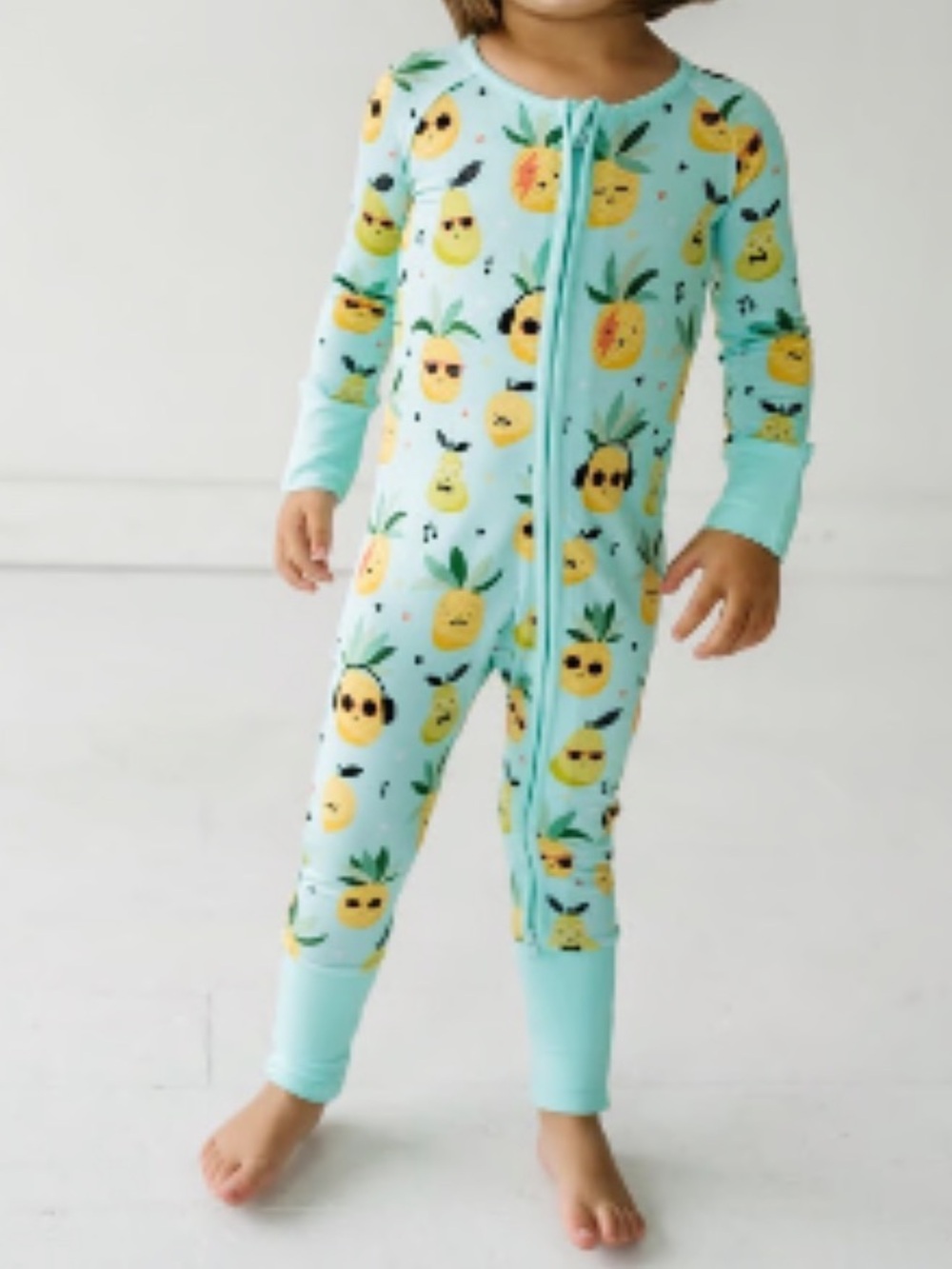 Pineapple Jams Zippy- Little Sleepies
